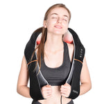 Shiatsu Neck and Shoulder Back Massager with Heat, Deep Tissue 3D Kneading Massage Pillow for Women and Men