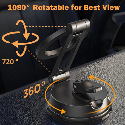 Magsafe Car Mount - 360 Rotation Magnetic Adjustable Phone Holder for Car Windshield Car Mount Kit and Phone Holder