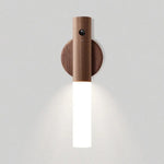 Lntelligent Human Body Induction Night Light LED Rechargeable Corridor Cabinet Wall Light Household Toilet Wall Induction